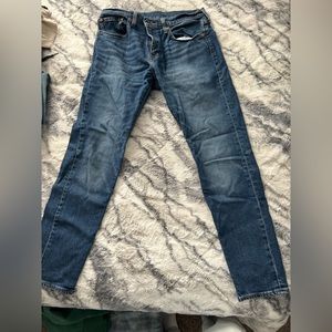Levi blue jeans